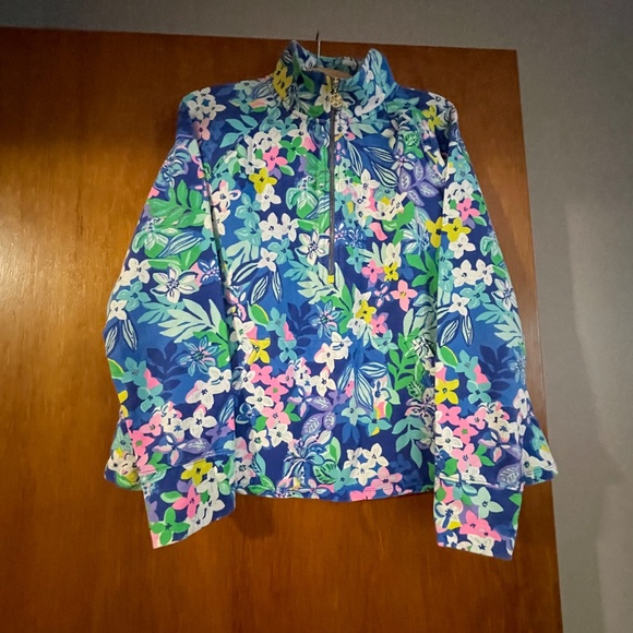 Lilly Pulitzer 1/4 zip Skipper Popover - Picture 2 of 3